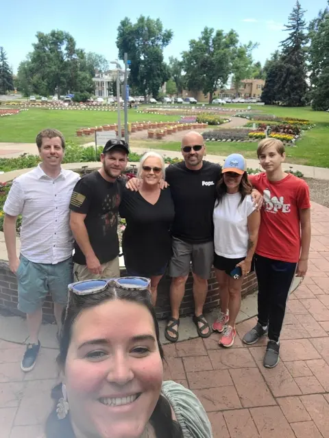 A family afternoon at the gardens