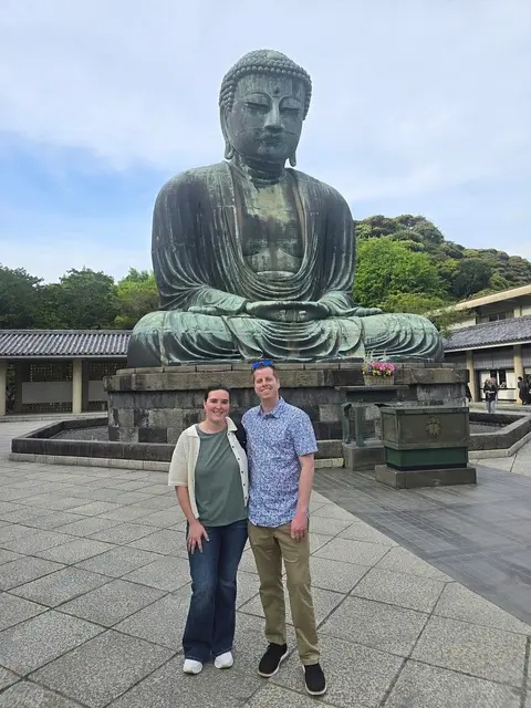 Visiting the Great Buddha of Kamakura
